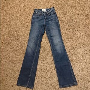 Shyanne Dark Blue Boot Cut Jeans